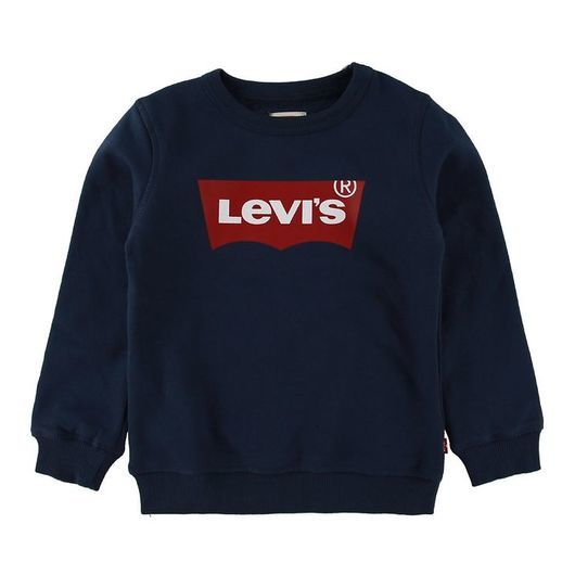 Levis Sweatshirt - Batwing Crew Neck - Marinblå