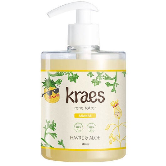 Kraes Shampoo - Rene Totter m. Ananas - 500 ml