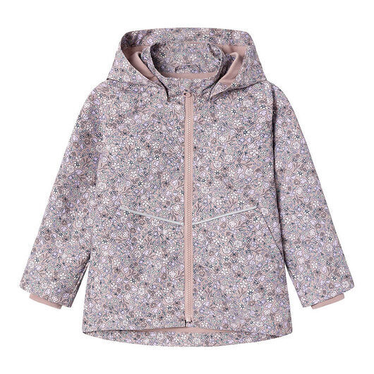 Name It Sommarjacka - NmfMaxi - Deauville Mauve m. Blommor
