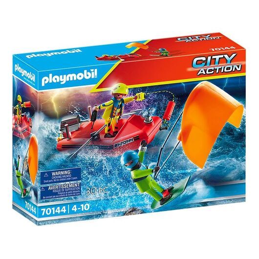 Playmobil City Action - Fartygsräddning med Båt - 70144 - 30 Del