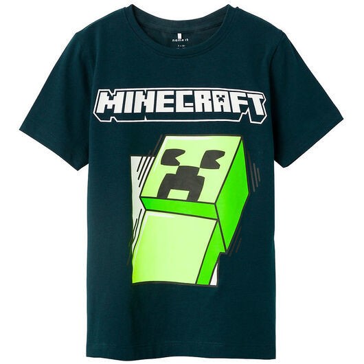 Name It T-shirt - NkmMobin Minecraft - Dark Sapphire