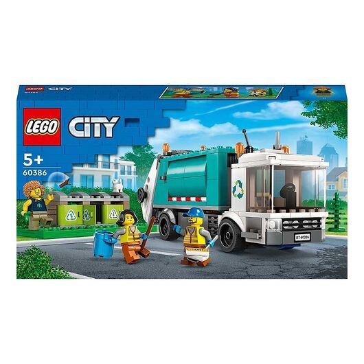 LEGOÂ® City - Återvinningsbil 60386 - 261 Delar