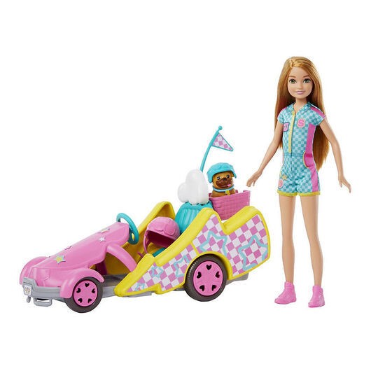 Barbie Dockset - 30 cm - Stacie Go-Kart