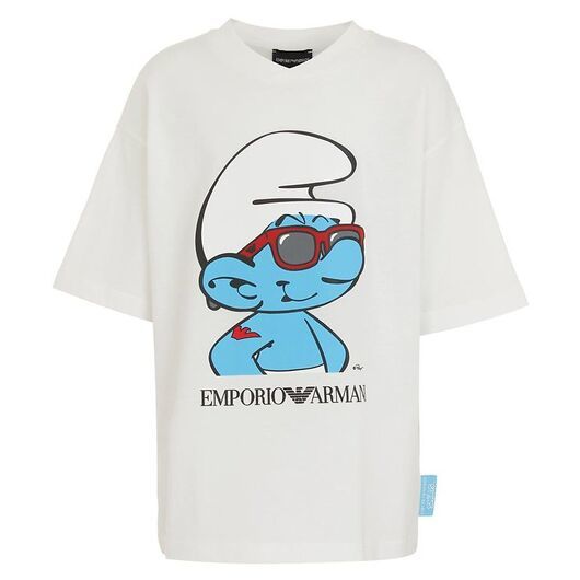 Emporio Armani T-shirt - Vit m. Smurf