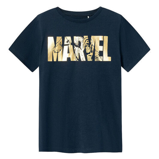 Name It T-shirt - NkmMango Marvel - Dark Sapphire