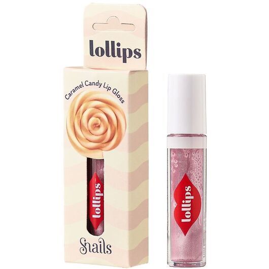Snails Läppglans - Caramel Candy - 3 ml - Rosa m. Glitter
