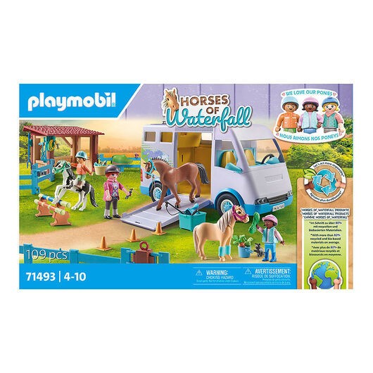 Playmobil Horses Of Waterfall - Mobil Ridskola - 71493 - 109 De