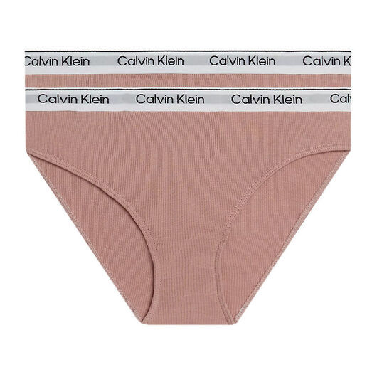 Calvin Klein Trosor - Rib - Modal - 2-pack - Sammet Rosa