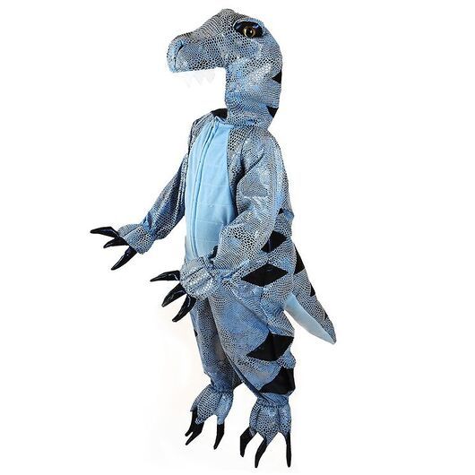 Den Goda Fen Maskeradkläder - Dinosaur - Blå