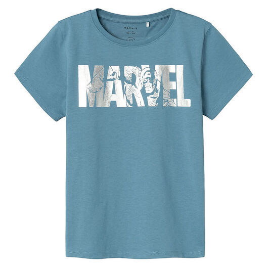 Name It T-shirt - NkmMango Marvel - Provinsiell Blue