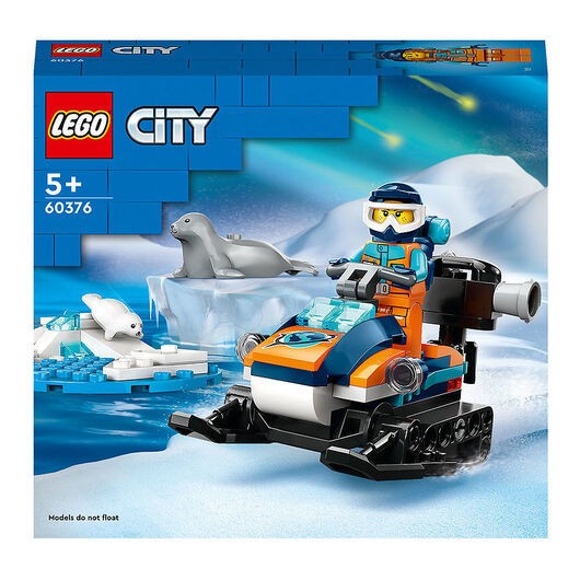 LEGOÂ® City - Polarutforskare och snöskoter 60376 - 70 Delar