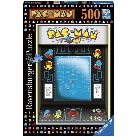 Ravensburger Pussel - 500 Delar - Pac-Man