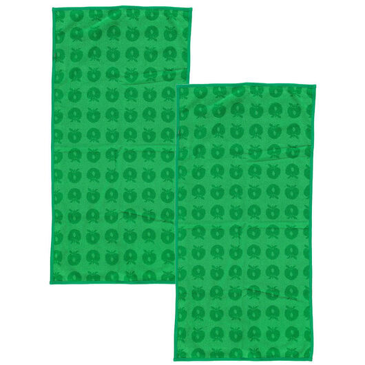 Småfolk Handduk - 2-pack - 50x100 - Apple Green