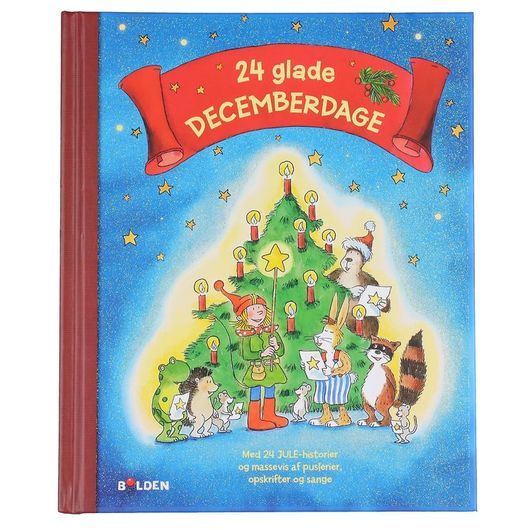 Forlaget Bolden Bok - 24 Glade Decemberdage - Danska