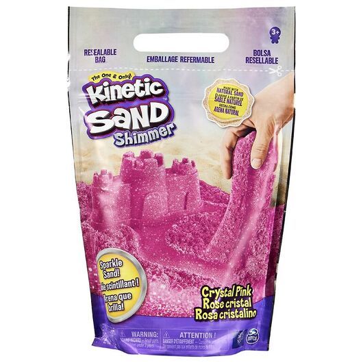 Kinetic Sand Strandsand - 900 gram - Kristall Pink Glitter