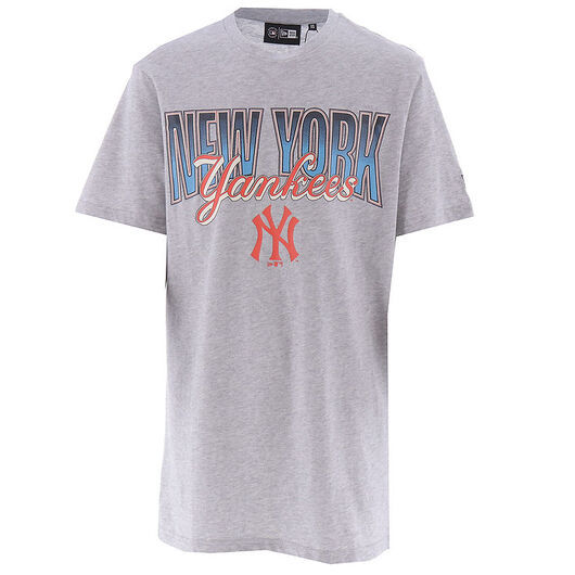 New Era T-shirt - New York Yankees - Grå