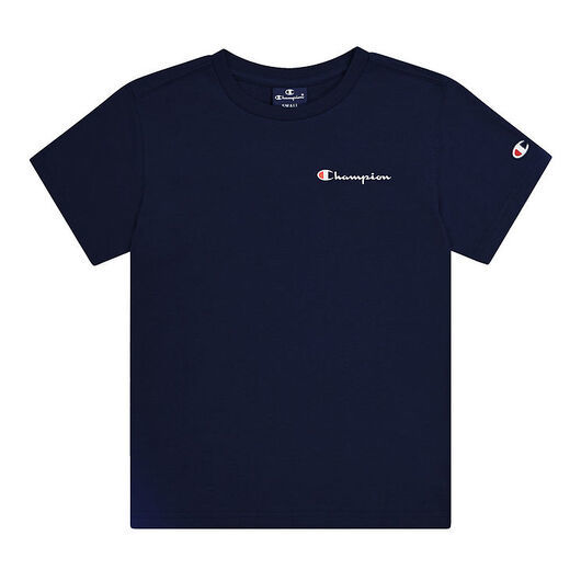 Champion T-shirt - Marinblå m. Logo