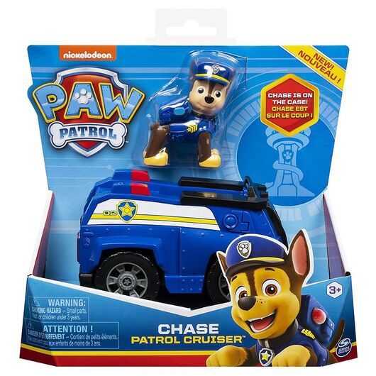Paw Patrol Leksaksbil - Basic - Chase Patrol Cruiser