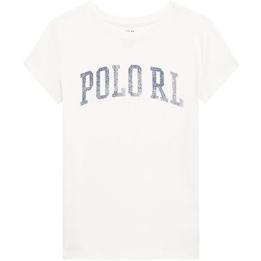 Polo Ralph Lauren T-shirt - Titta Hill - Vit m. Marinblå
