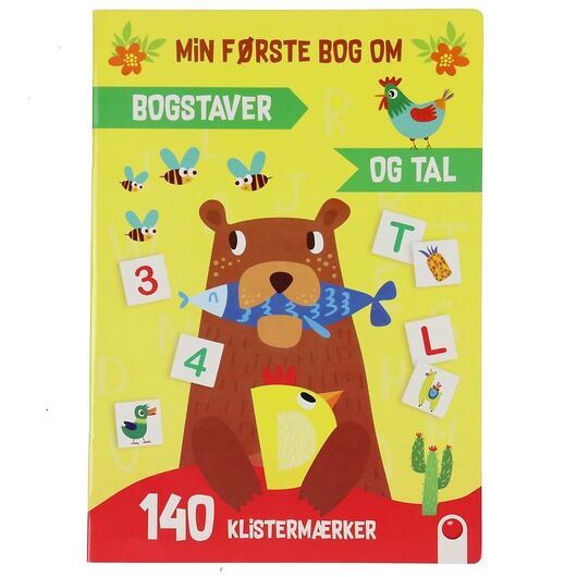 Forlaget Bolden Bok - Min första Bok Om: Bokstäver och Tal