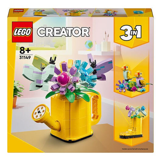 LEGOÂ® Creator - Blommor i vattenkanna - 31149 - 3-I-1 - 420 Dela