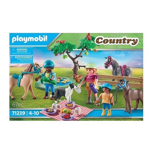 Playmobil Country - Picknick med hästar - 71239 - 67 Delar