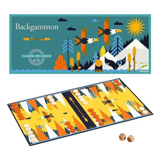 Djeco Spel - Backgammon