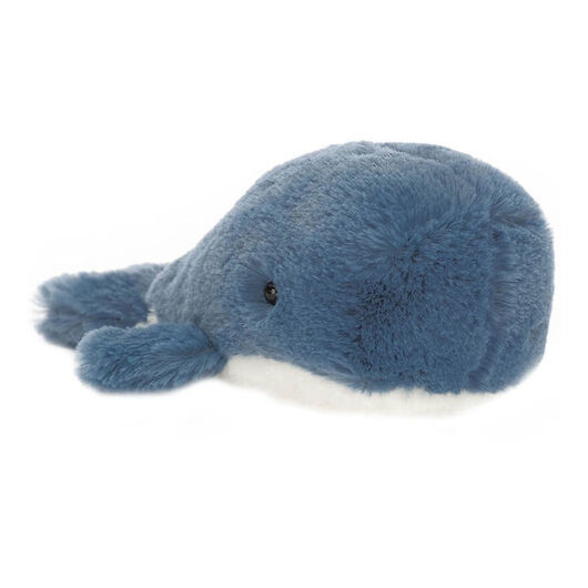 Jellycat Gosedjur - 15 cm - Wavelly Whale - Blå