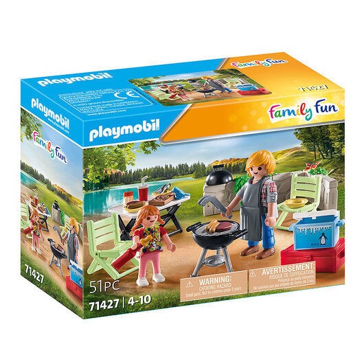 Playmobil Family Fun - Gemensam grillkväll - 71427 - 51 Delar