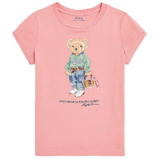 Polo Ralph Lauren T-shirt - Classics - Rosa m. Gosedjur
