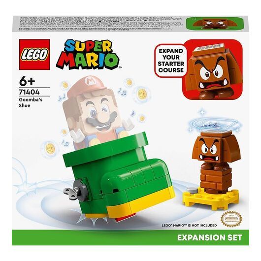 LEGOÂ® Super Mario - Goombas Sko 71404 - Expansionsset - 76 Delar