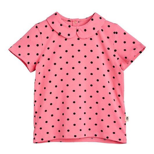 Mini Rodini T-shirt - Polka Dot - Rosa
