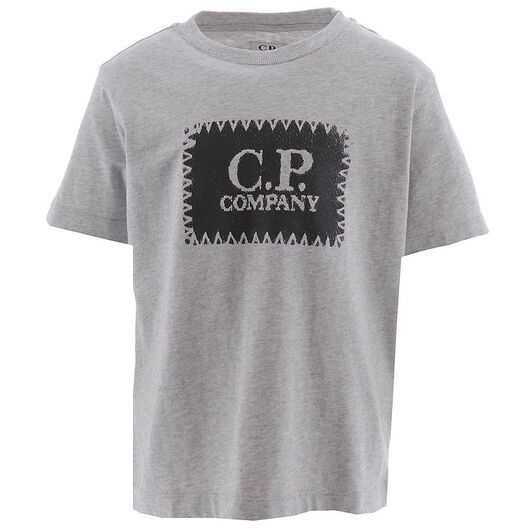 C.P. Company T-shirt - Gråmelerad m. Svart