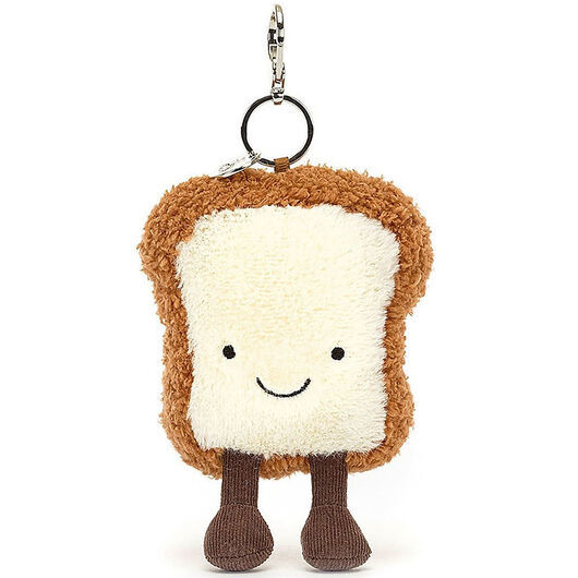 Jellycat Nyckelring - 19x9 cm - Amuseable Toast Bag Charm
