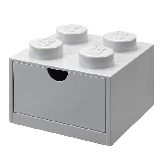 LEGOÂ® Storage Förvaringslåda - 4 Knoppar - 15x15x9 - Grå