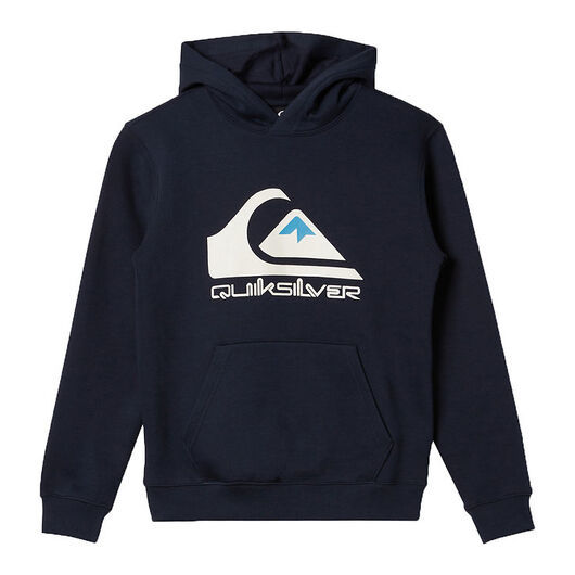 Quiksilver Hoodie - Big Logo - Dark Marinblå