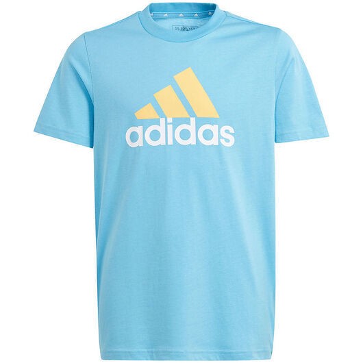 adidas Performance T-shirt - U BL 2 Tee - Blå/Gul