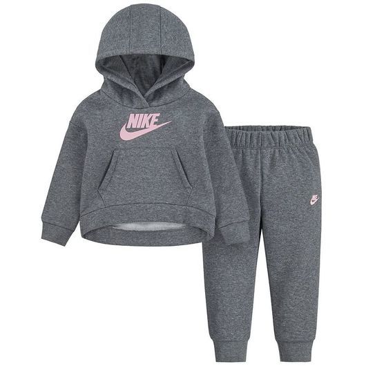Nike Sweatset - Hoodie/Sweatpants - Carbon Heather