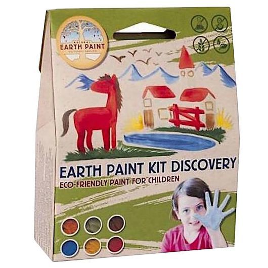 Earth Paint Fingerfärg - Discovery - 6-pack - Mångfärgad