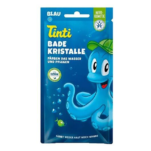 Tinti Badkristaller - Blå
