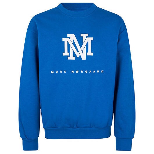 Mads Nørgaard Sweatshirt - Ekolod - Snorkel Blue