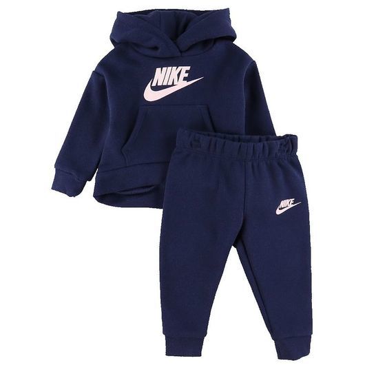 Nike Sweatset - Hoodie/Sweatpants - Midnight Marinblå