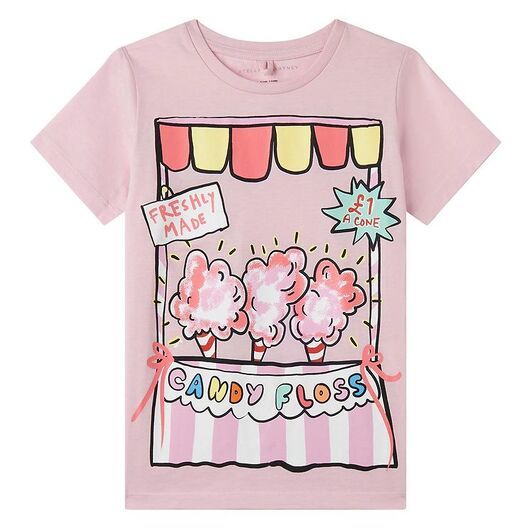 Stella McCartney Kids T-shirt - Rosa m. Botgöring