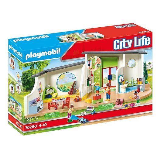 Playmobil City Life - Rainbow Kindergarten - 70280 - 180 Delar
