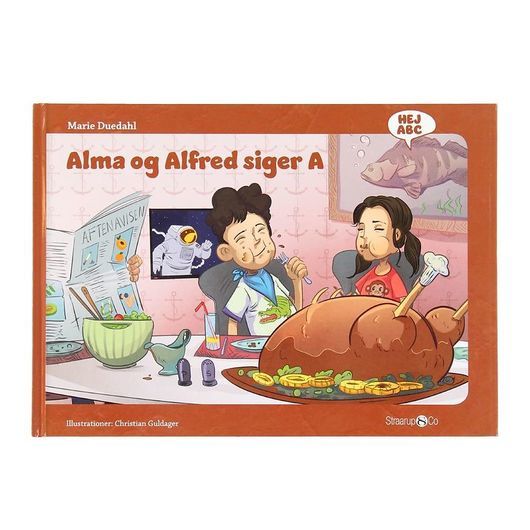 Straarup & Co Bok - Hej ABC - Alma og Alfred Siger A