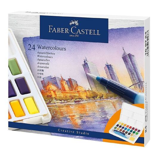 Faber-Castell Vattenfärg - 24 st.
