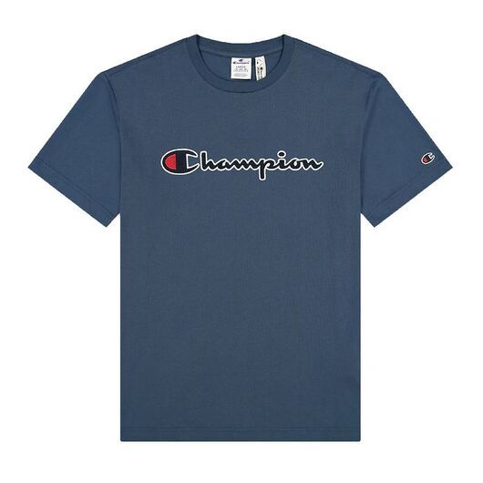 Champion Fashion T-shirt - Blå m. Logo