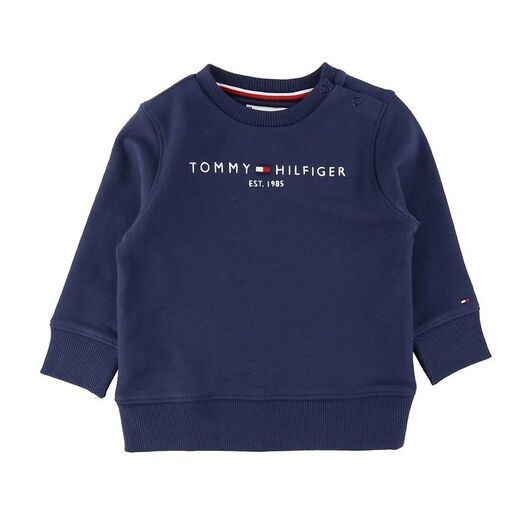 Tommy Hilfiger Sweatshirt - Essential - Organic - Twilight Marin