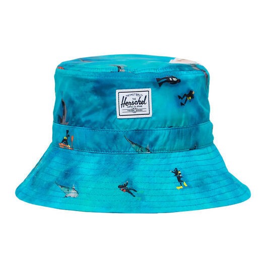 Herschel Bucket Hat - Toddler Beach UV - Scuba Divers