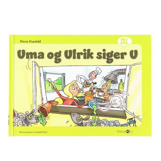 Straarup & Co Bok - Hej ABC - Uma og Ulrik Siger U
